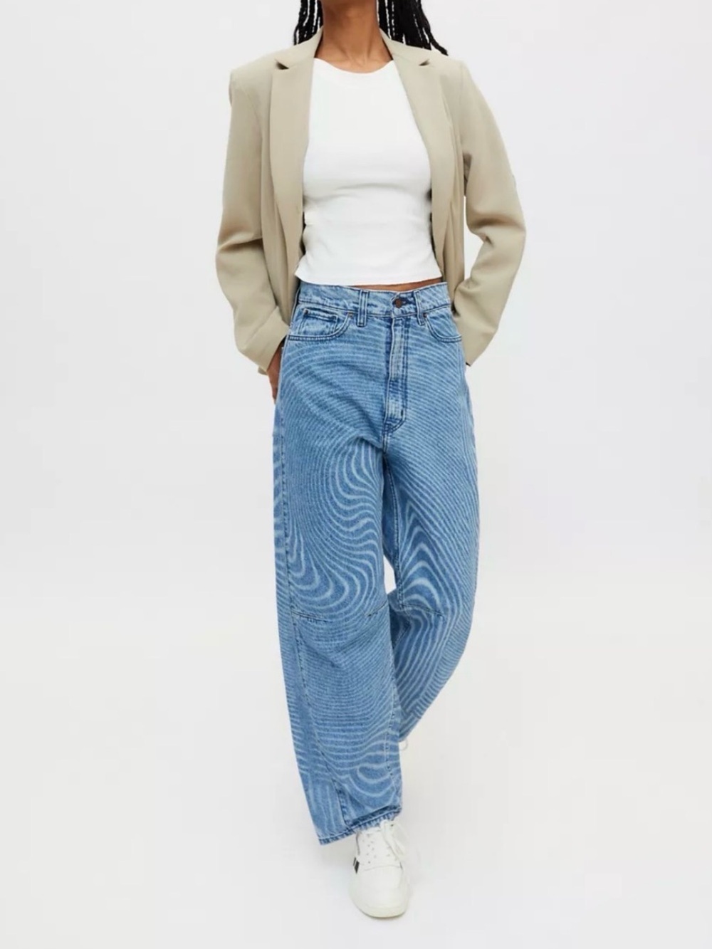 BDG RIH Extreme Baggy Swirl Psychedelic Pants